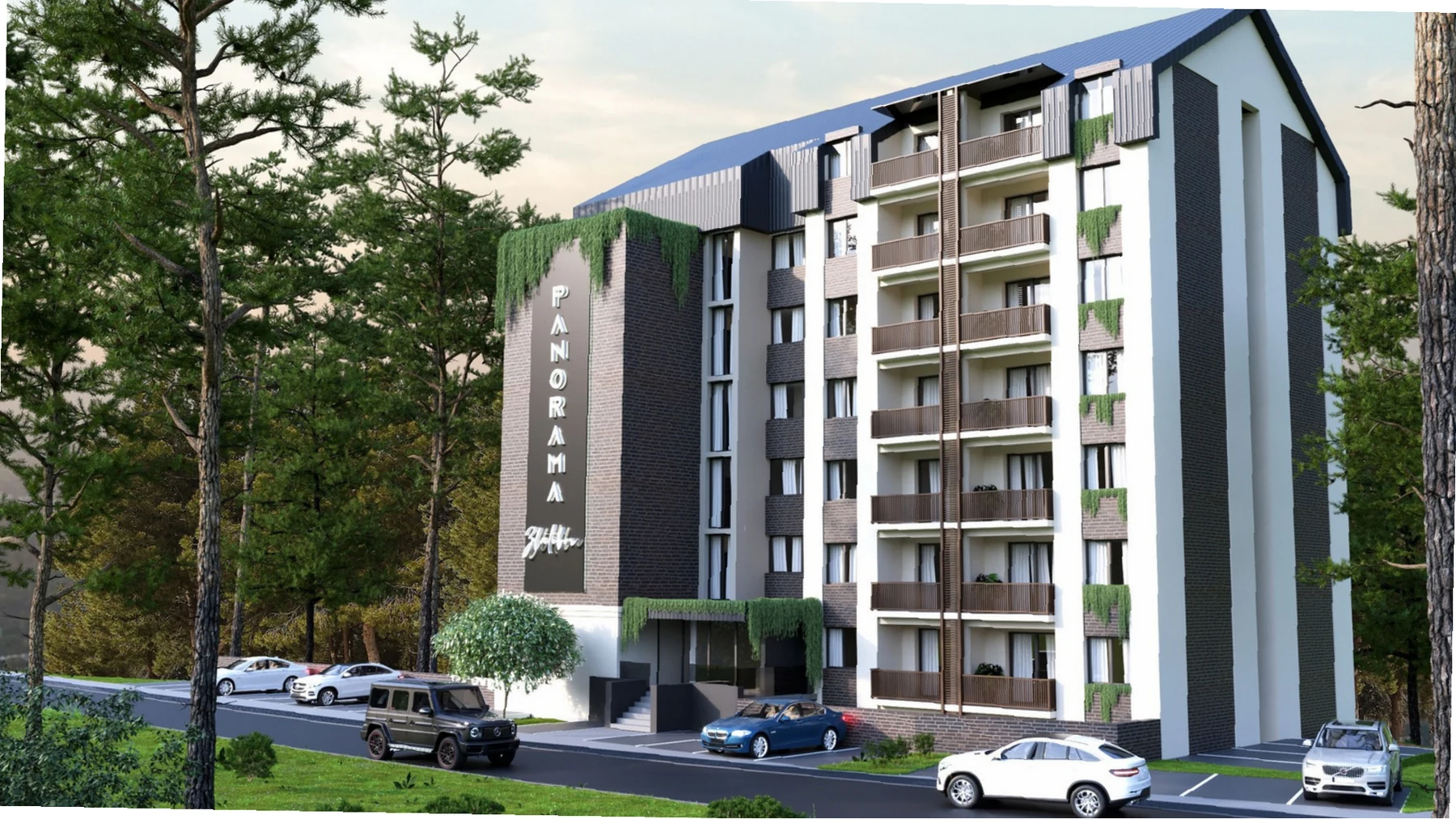 Render zgrade Panorama Zlatibor