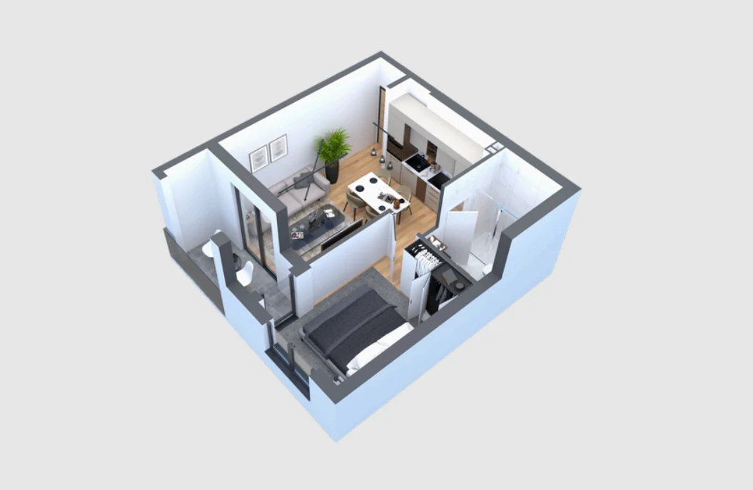 3D prikaz stan 53