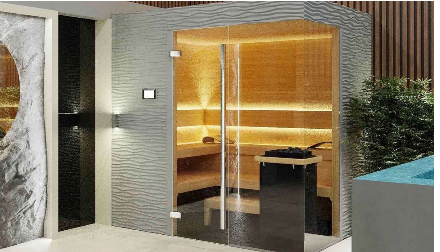 Sauna u Wellness & SPA centru